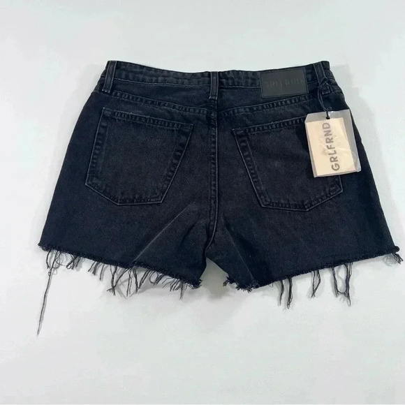 NWT GRLFRND Black Cut Offs Jeans - Picture 2 of 5